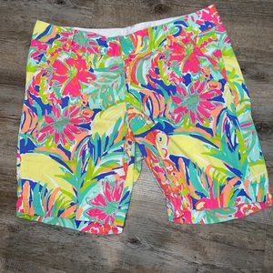 Lilly Pulitzer Chipper Short Casa Banana Sz 12 - GREAT CONDITION